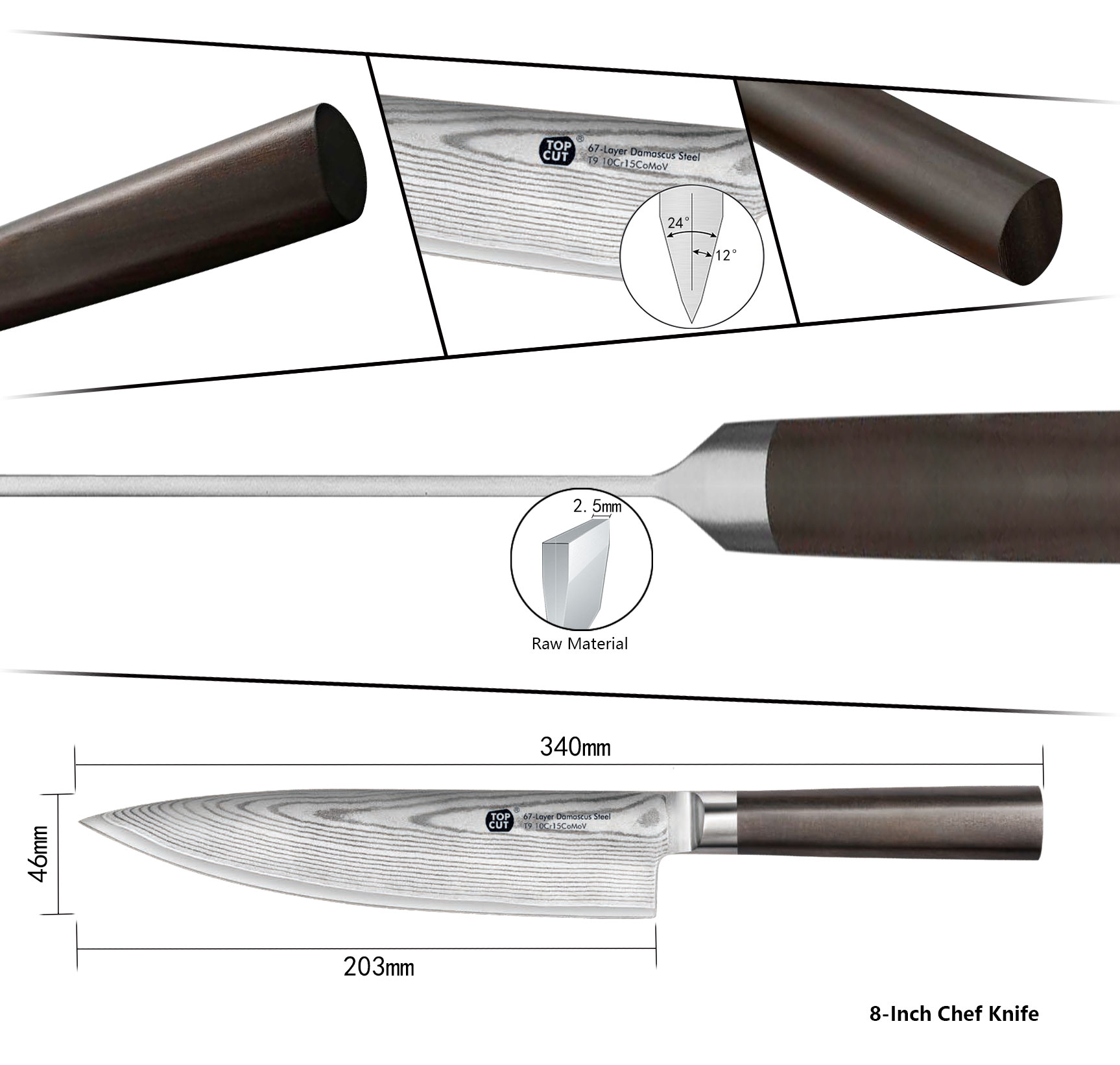 J2 Series Chef Knife