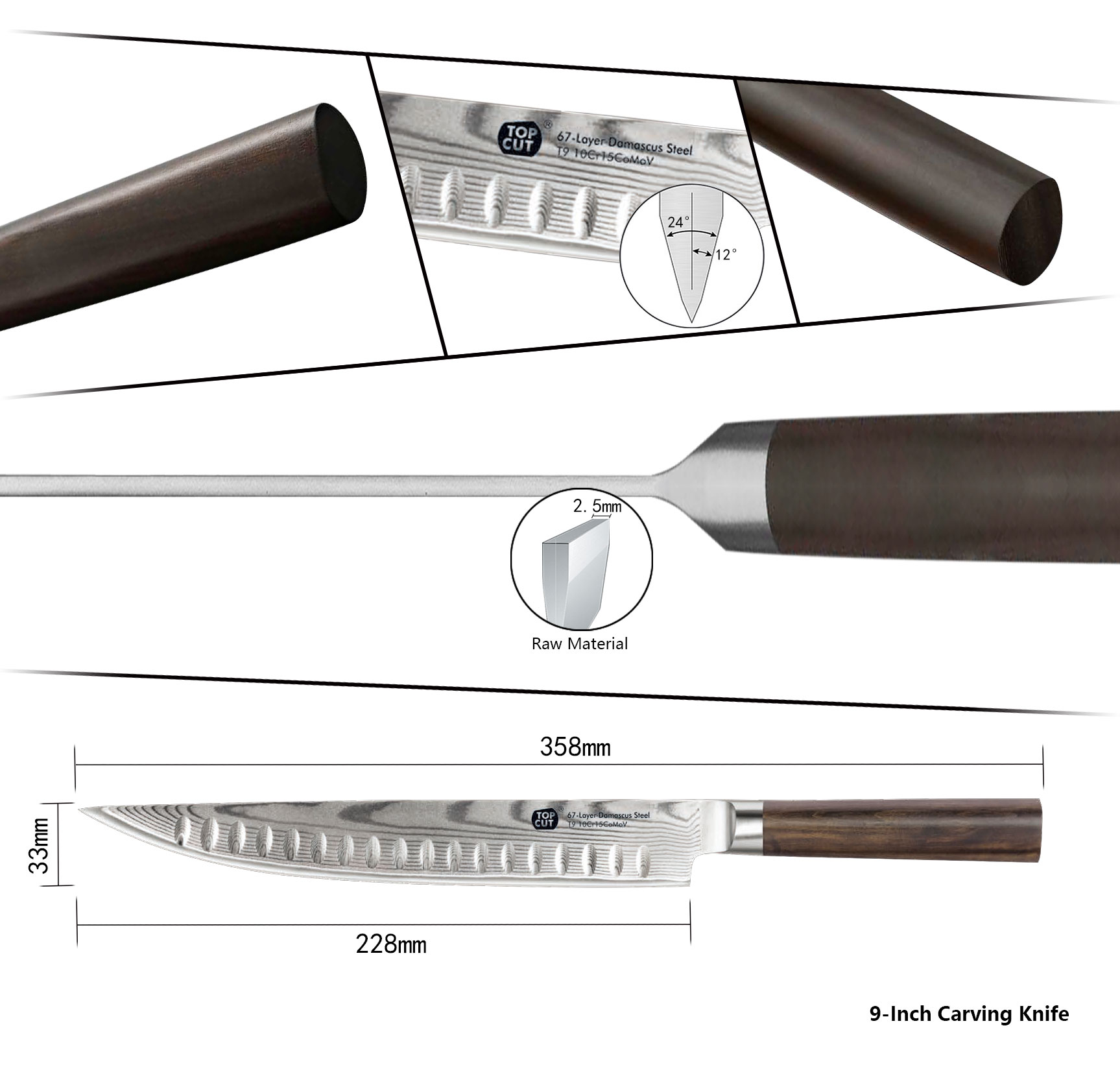 J2 Series Carving Knife