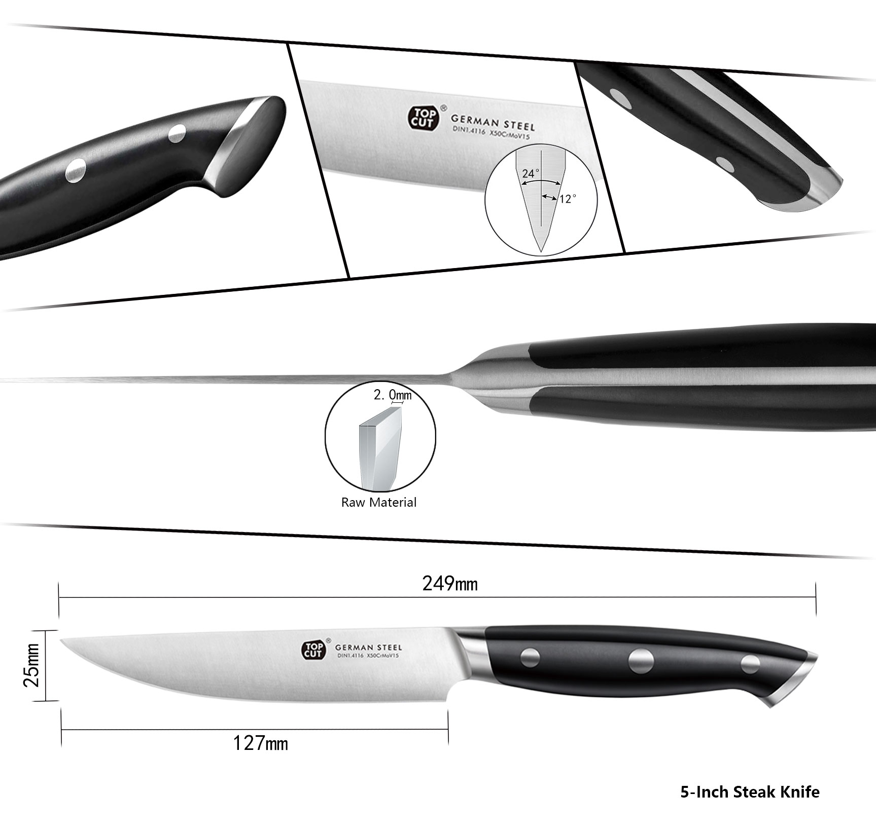 M11 Series Steak Knife