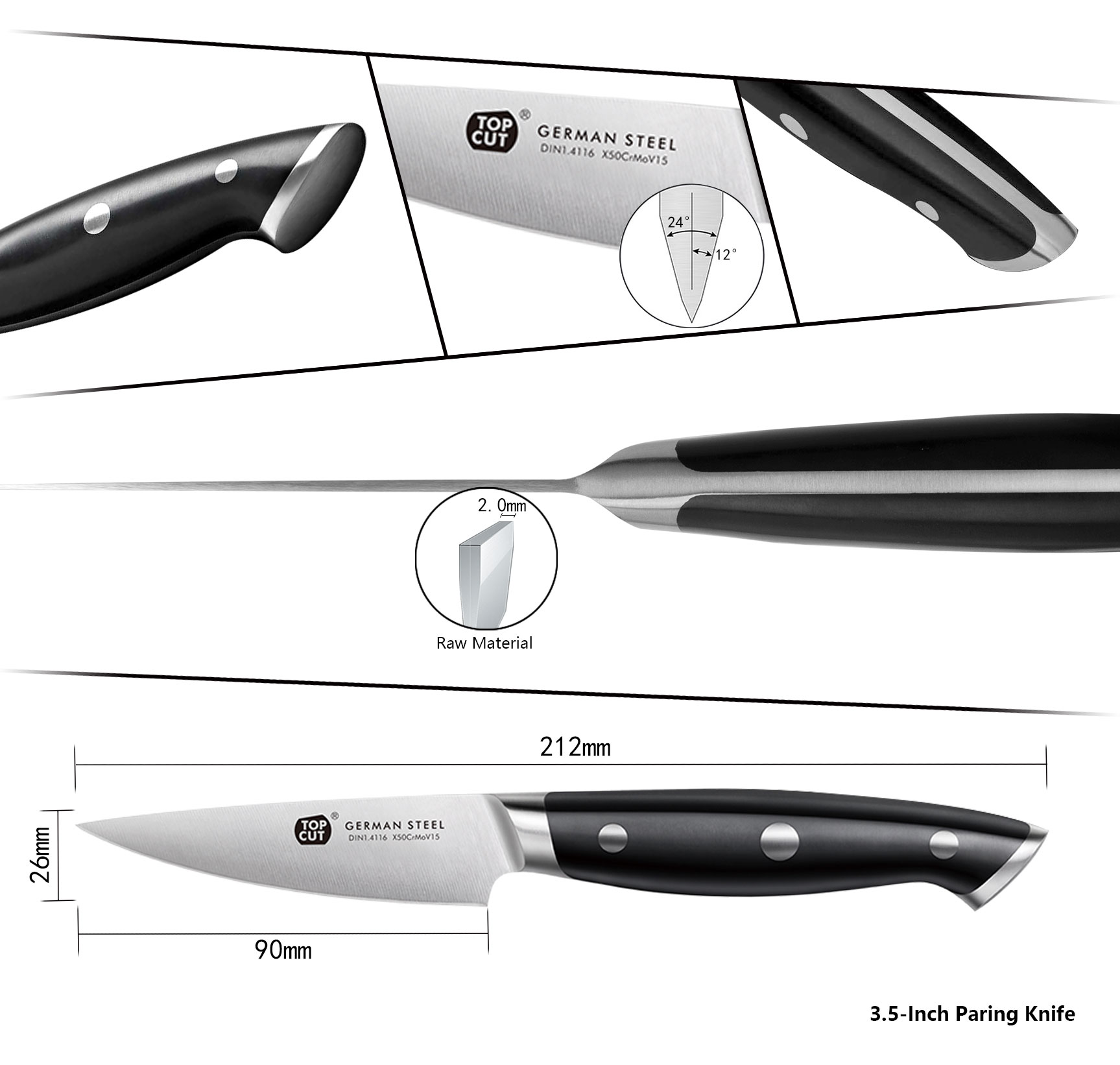 M11 Series Paring Knife