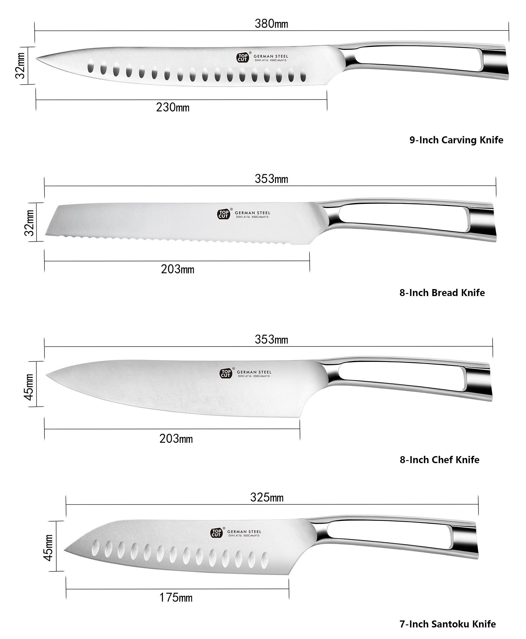 N1 Series Kitchen Knife Set