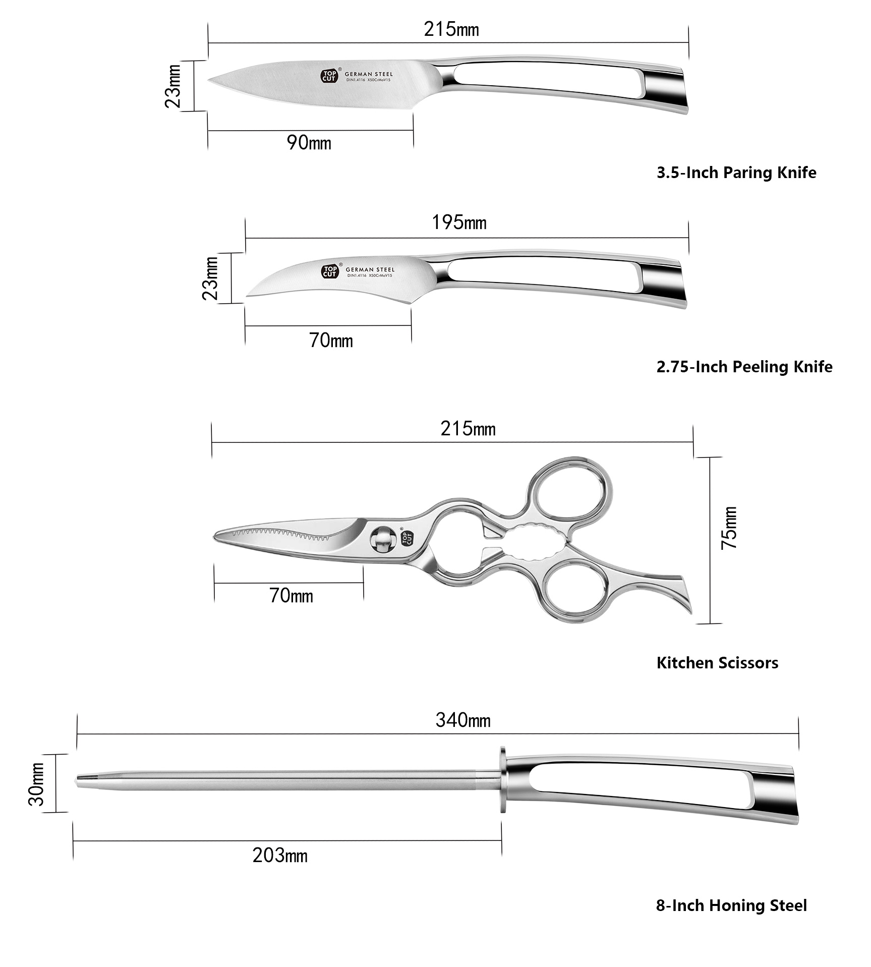 N1 Series Kitchen Knife Set