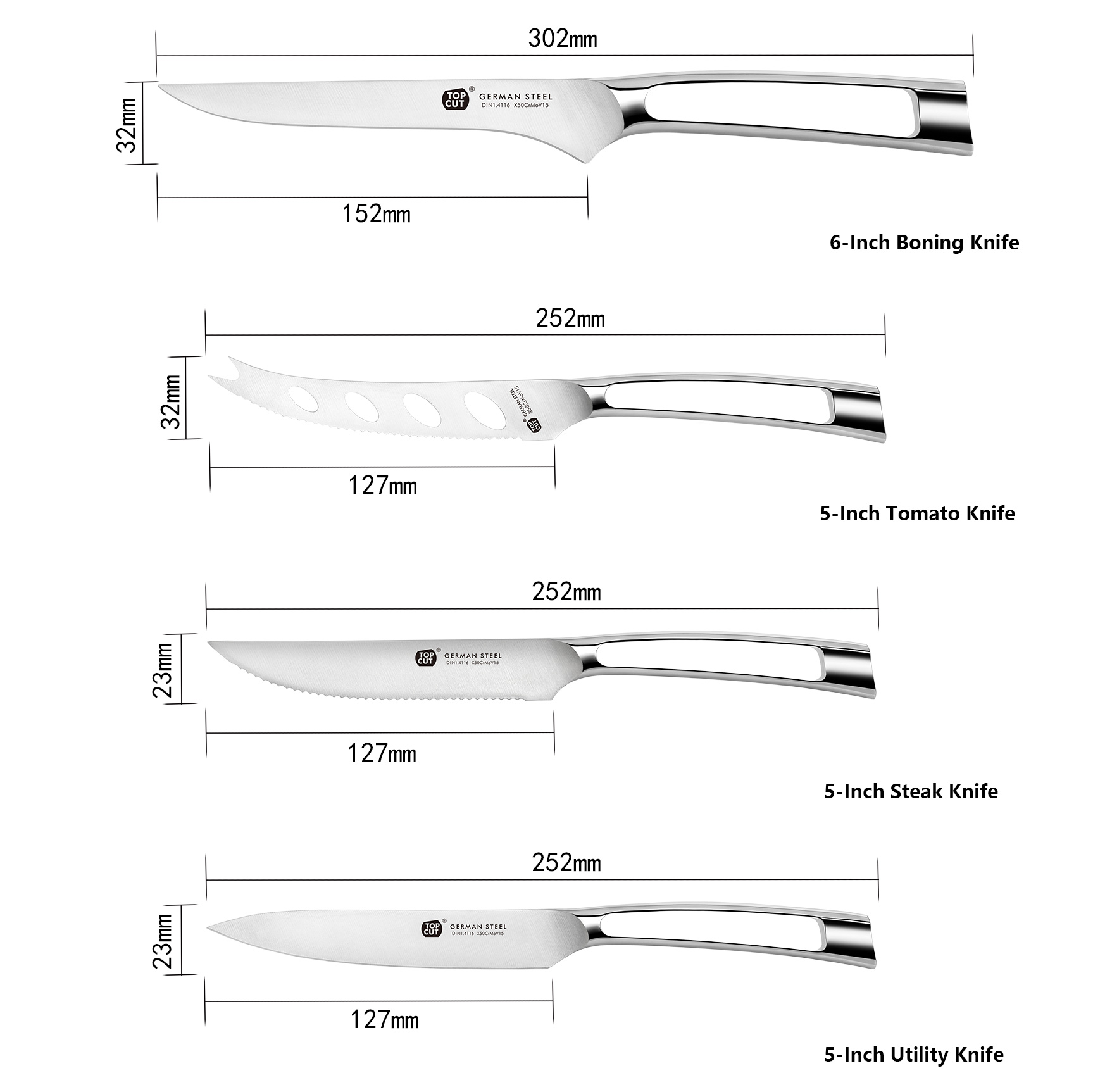 N1 Series Kitchen Knife Set