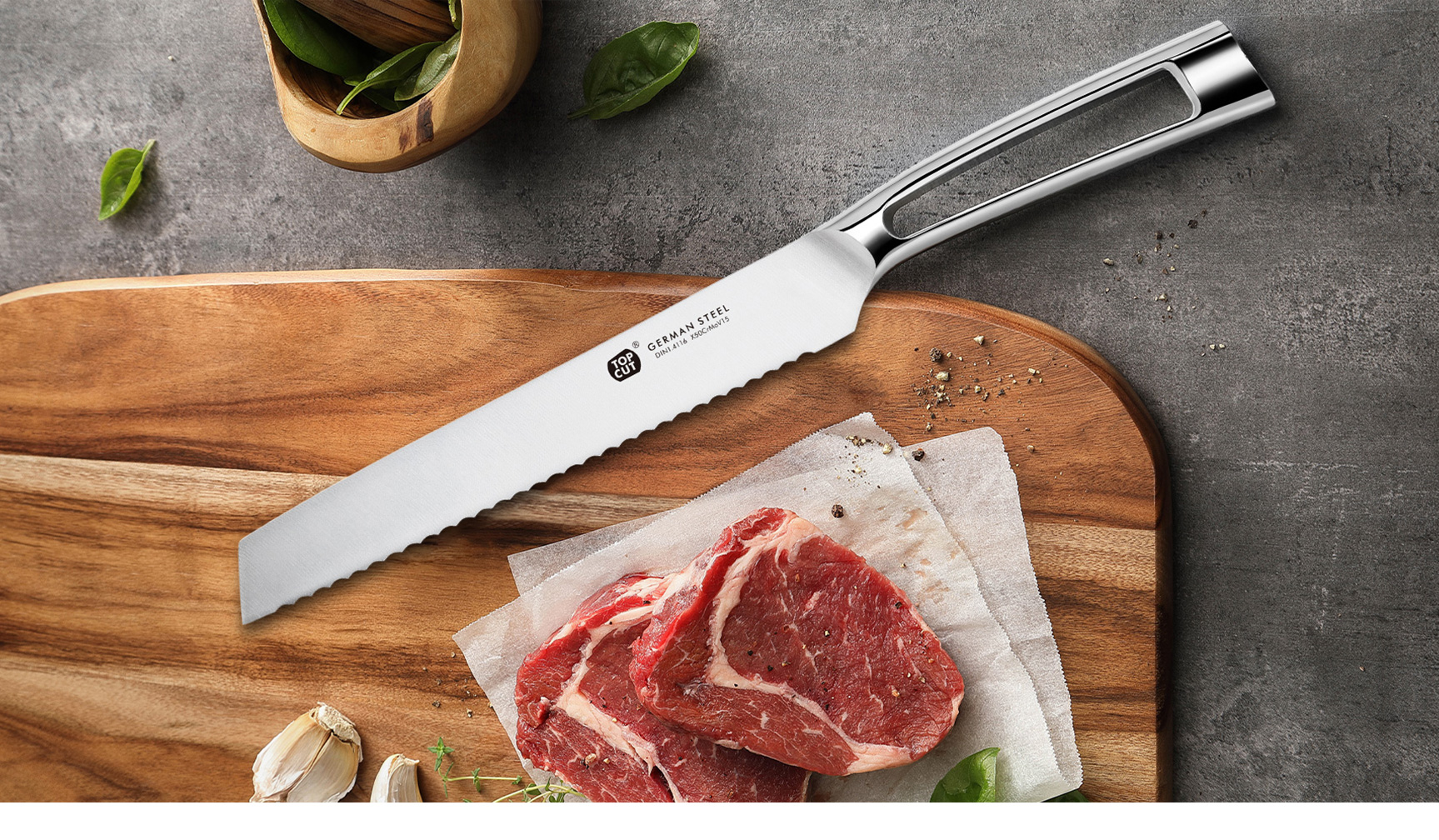 N1 Series Bread Knife