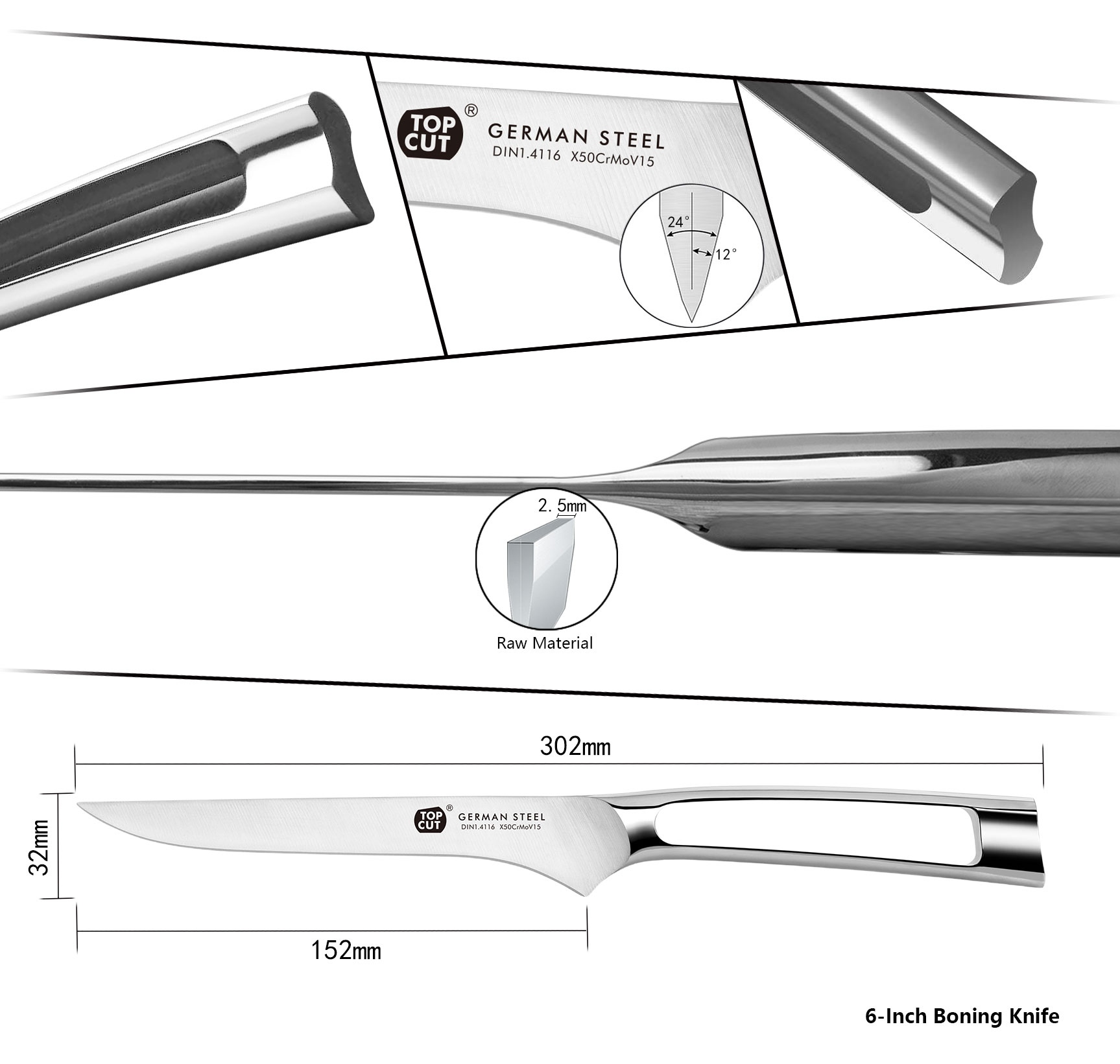 N1 Series Boning Knife