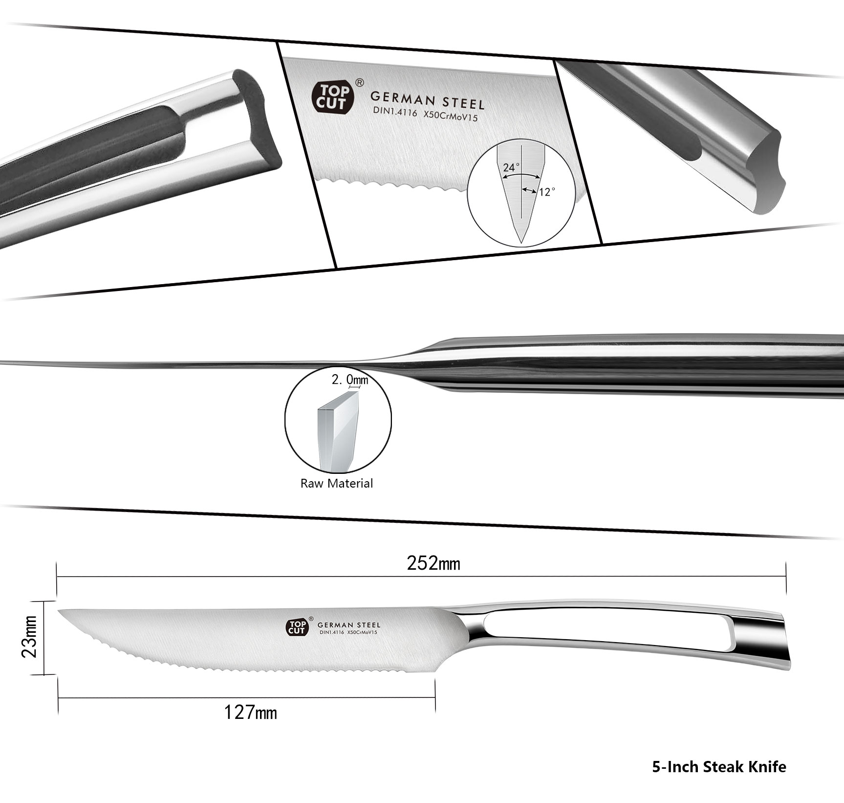 N1 Series Steak Knife