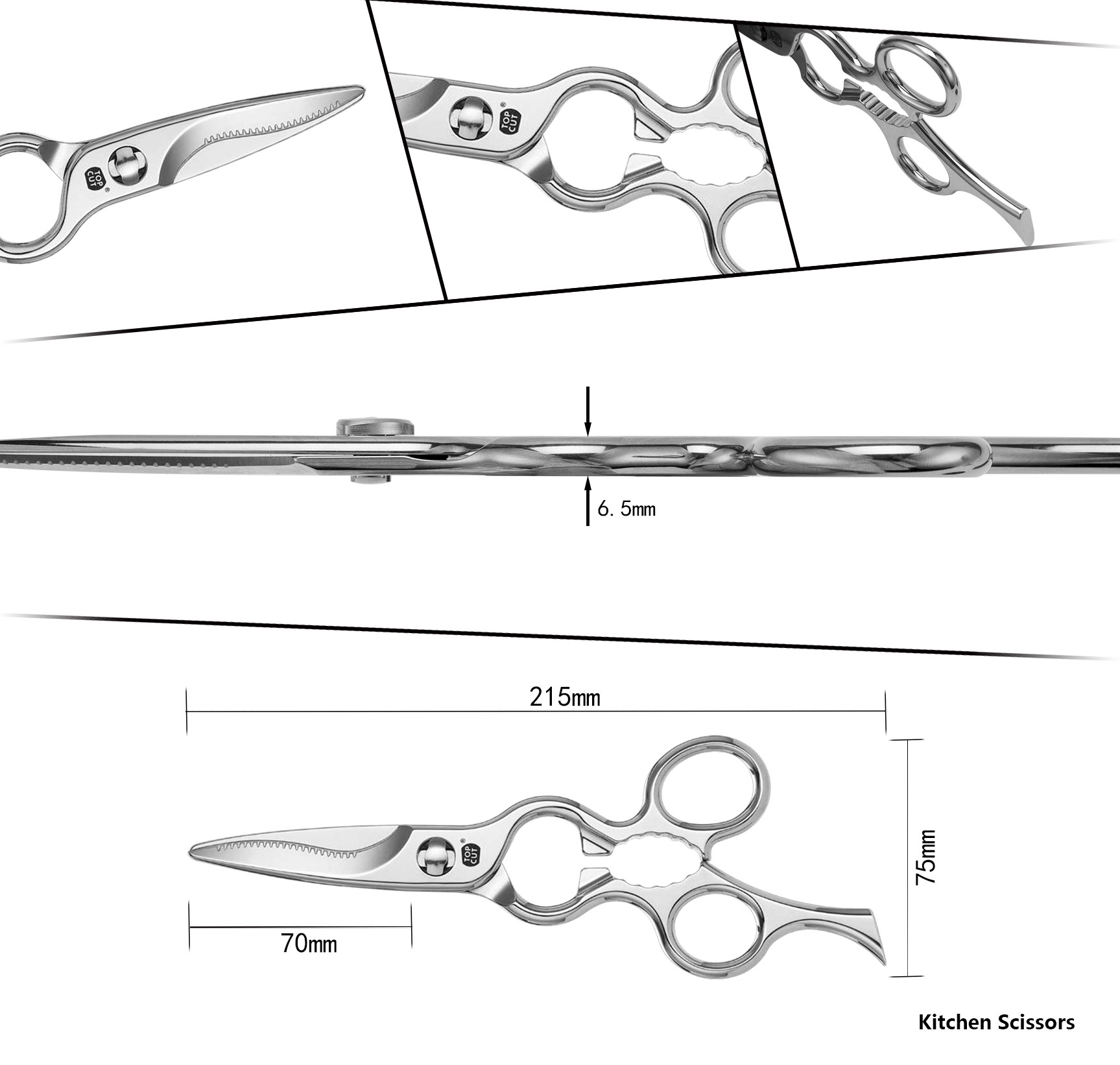 N1 Series  Kitchen Scissors