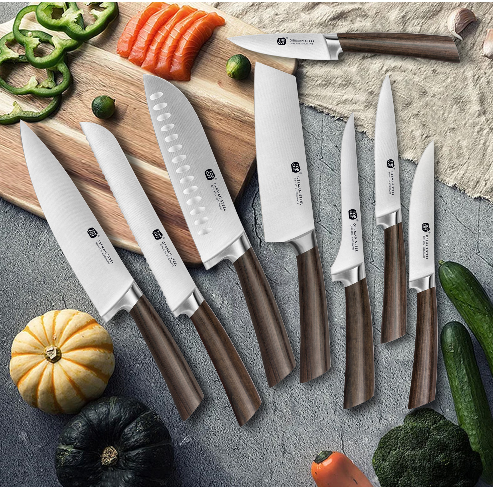 W3 Series Kitchen Knife Set