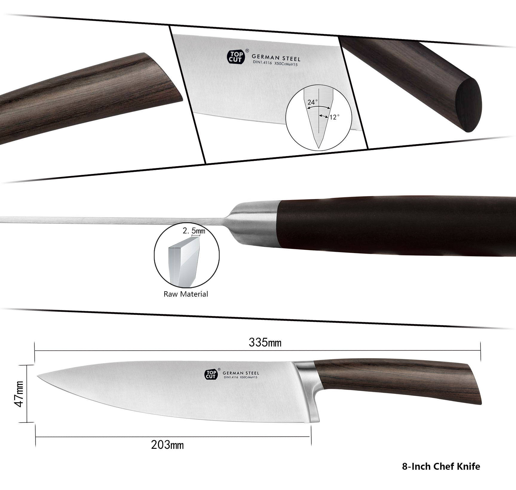 W3 Series Chef Knife