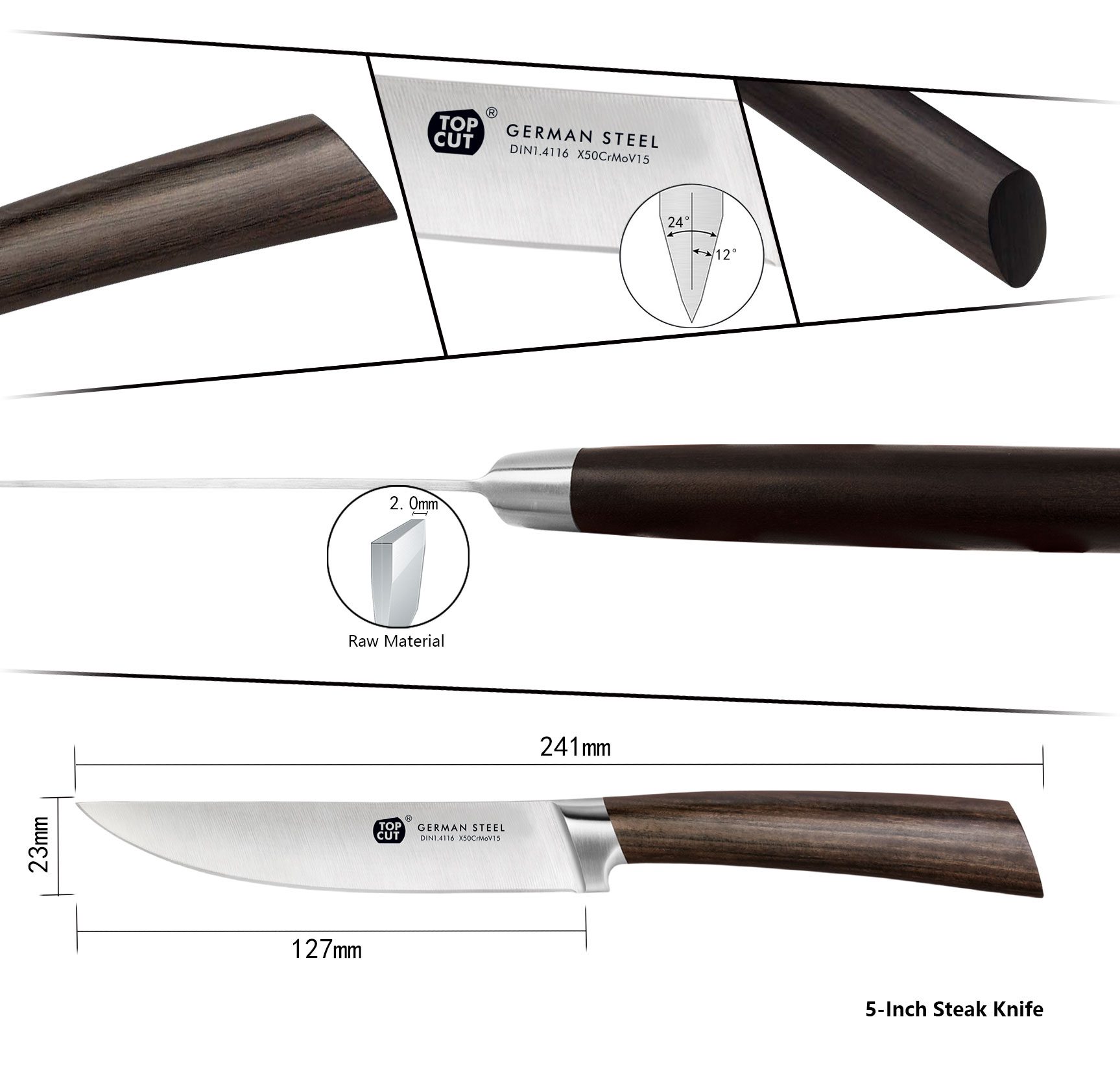 W3 Series Steak Knife