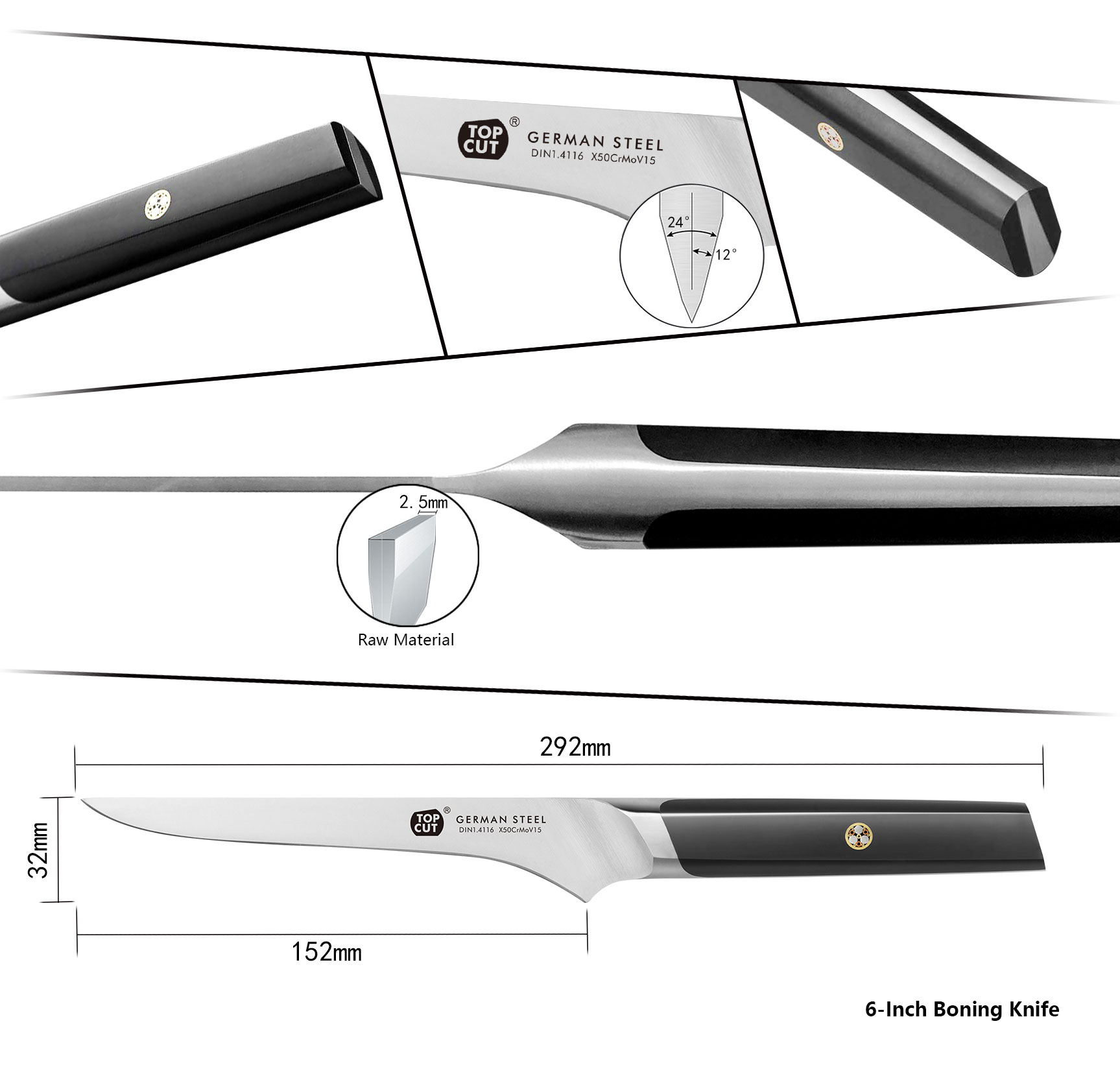 M55 Series Boning Knife