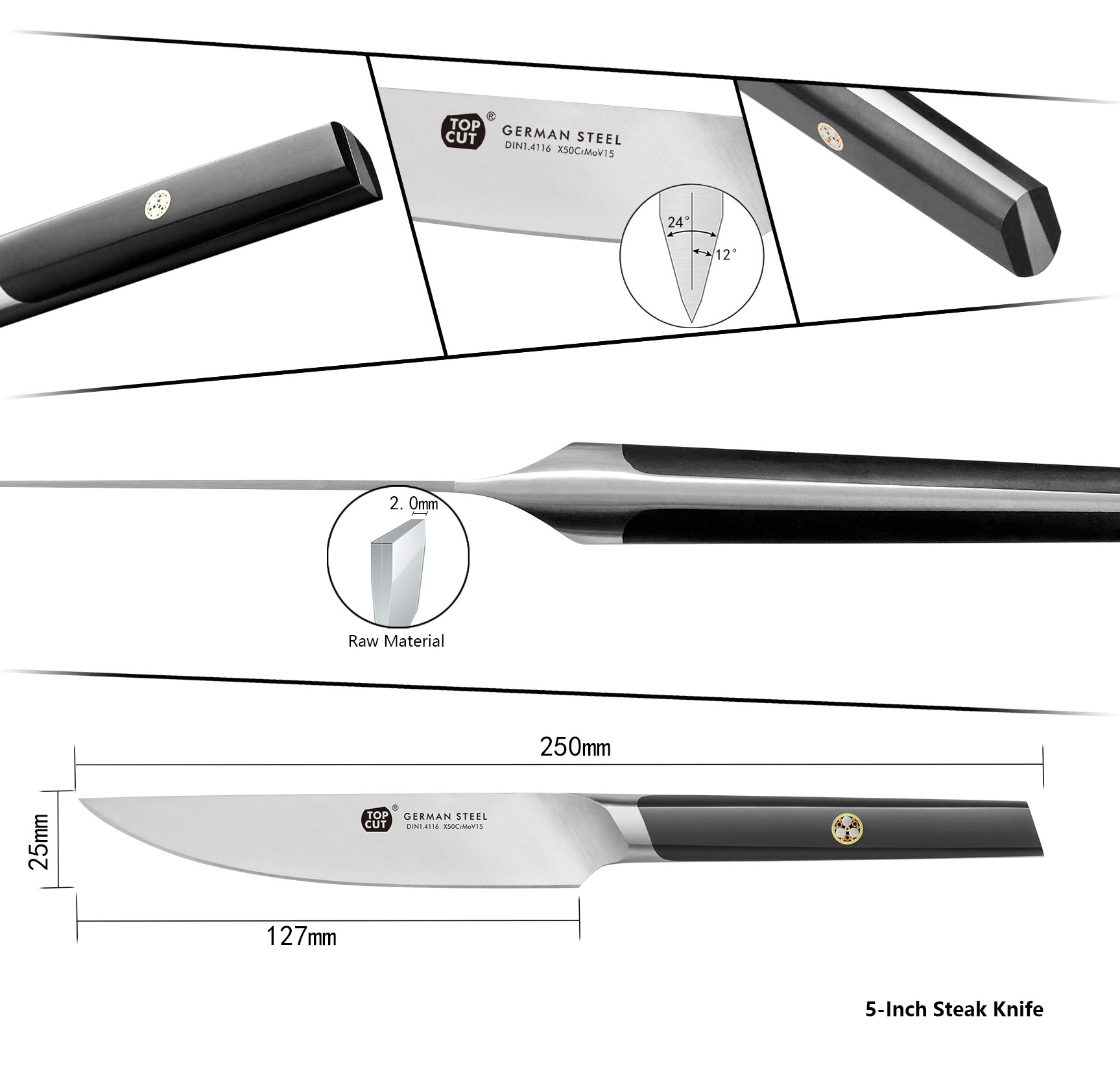 M55 Series Steak Knife