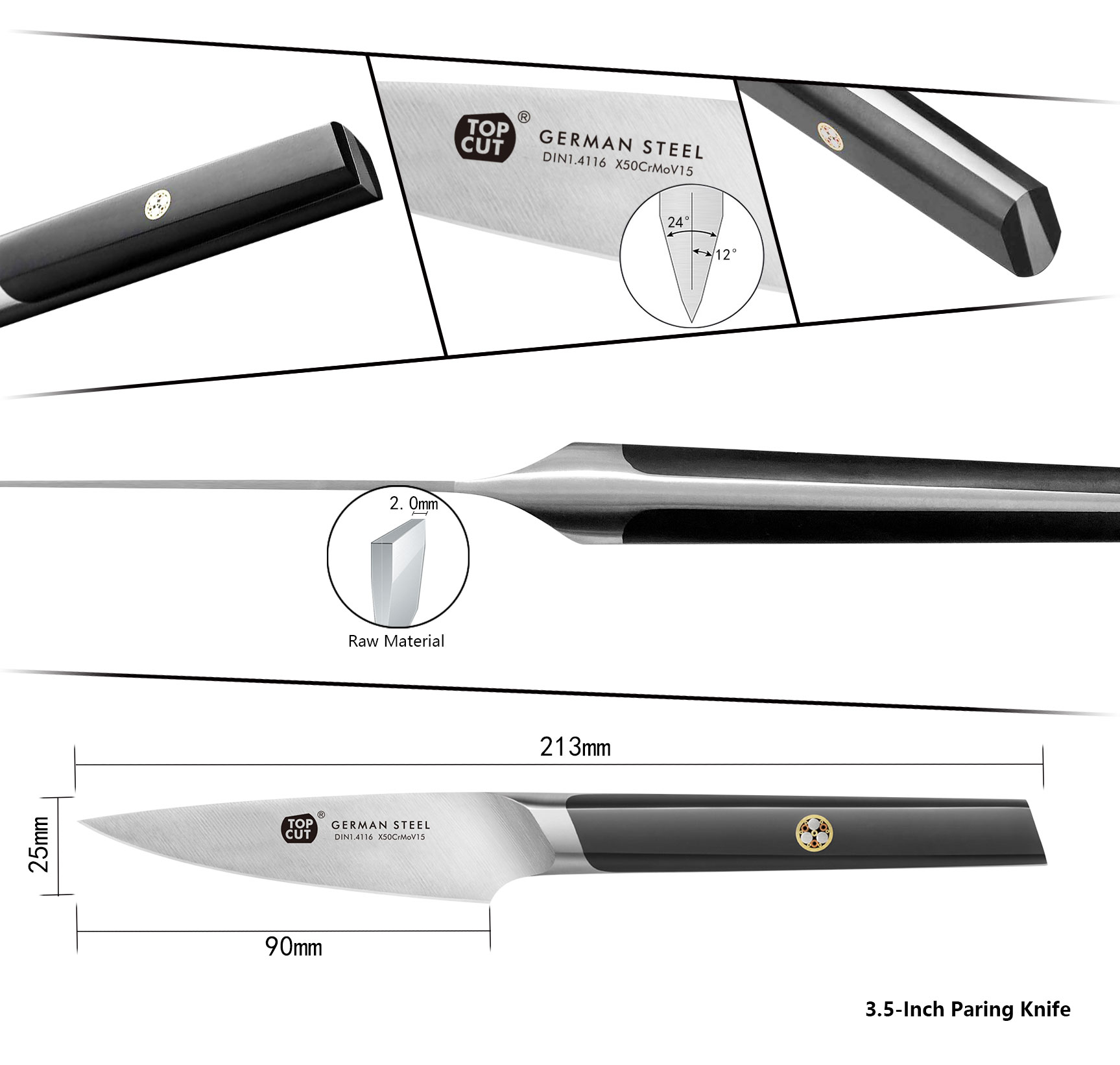 M55 Series Paring Knife