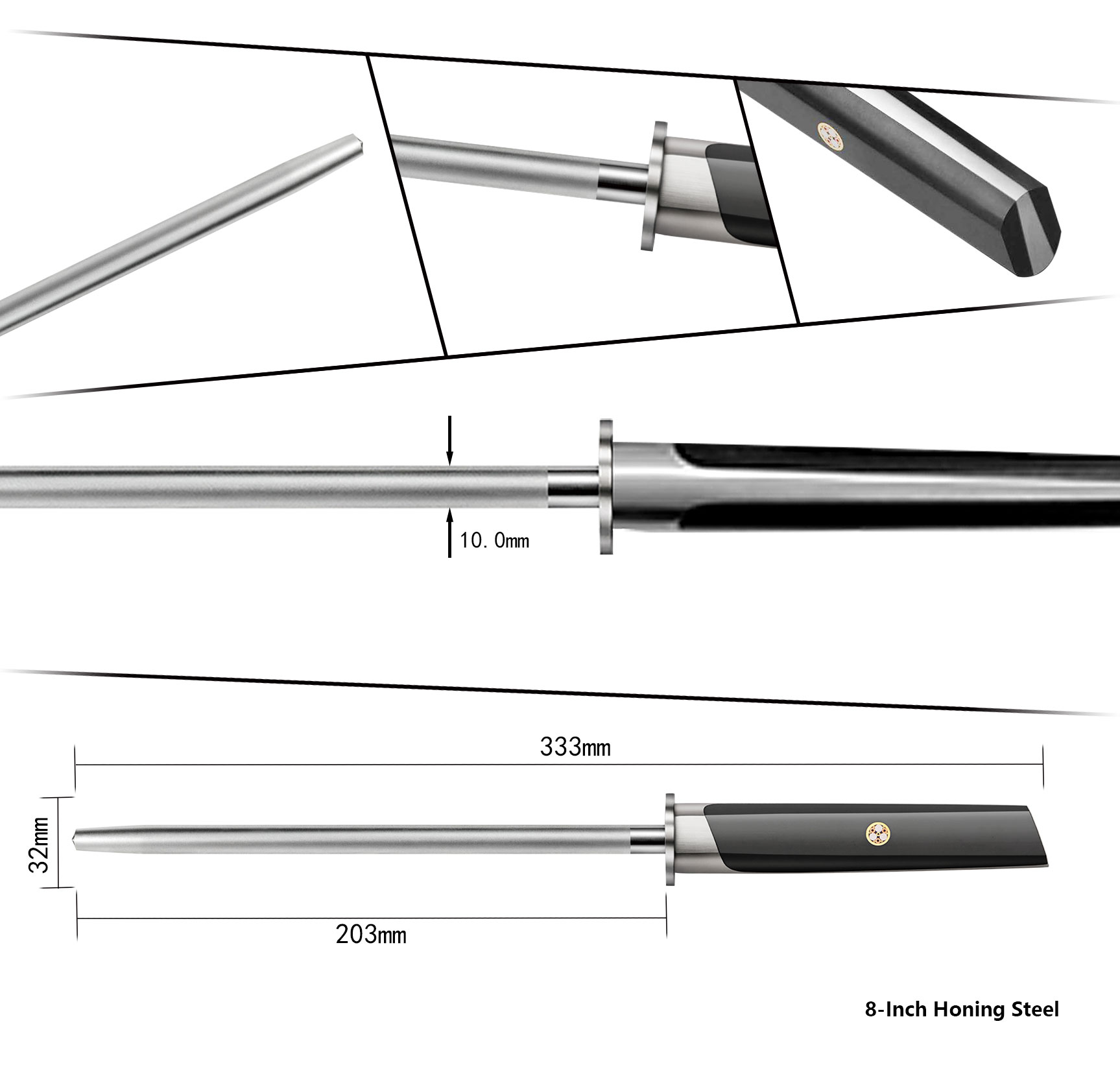 M55 Series Honing Steel