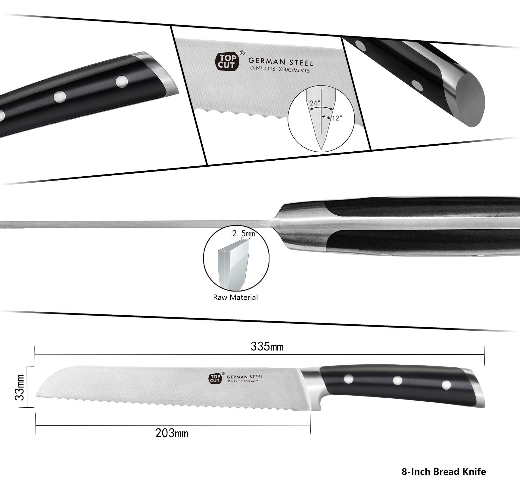 N4 Series Bread Knife