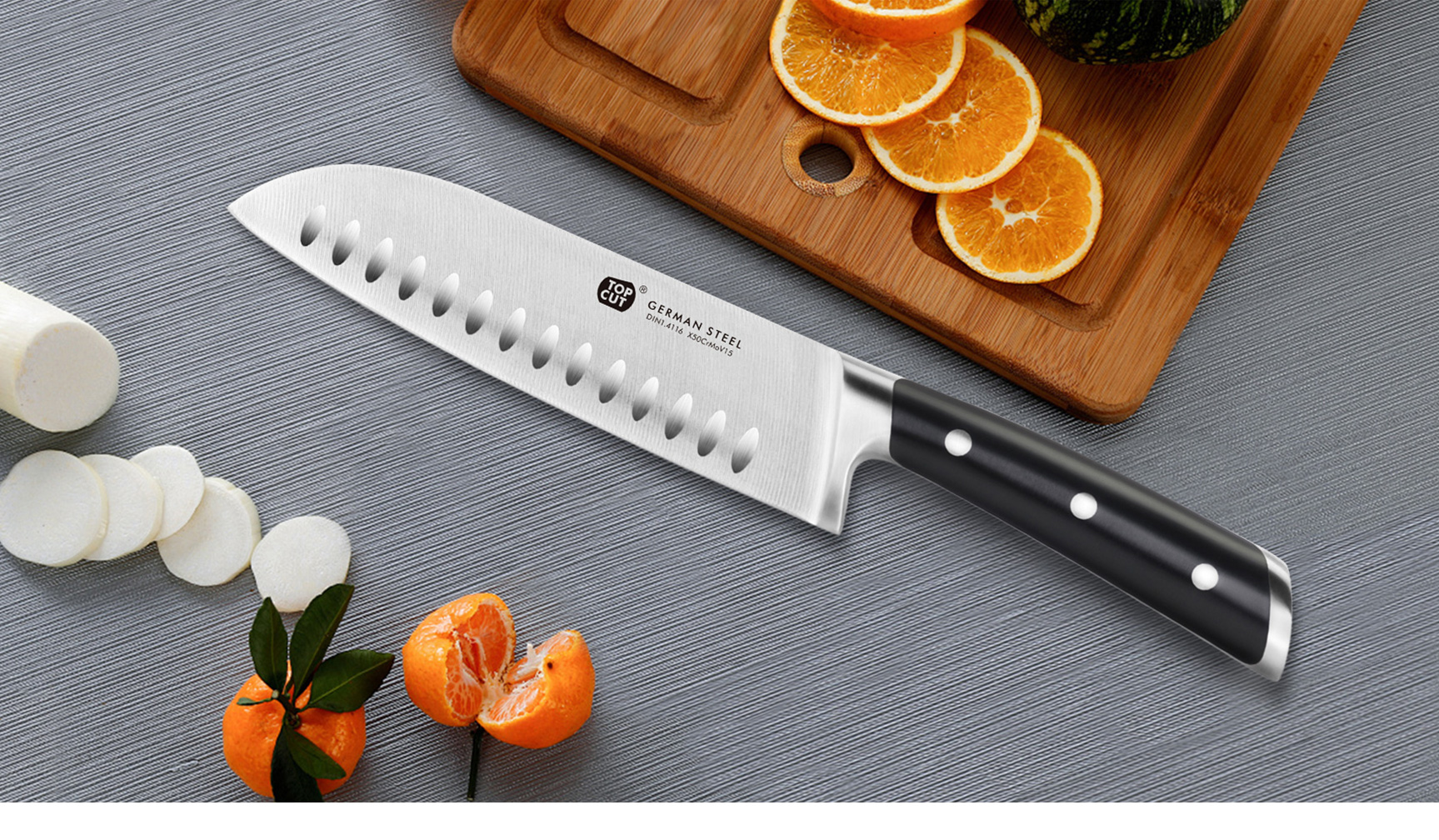 N4 Series Santoku Knife