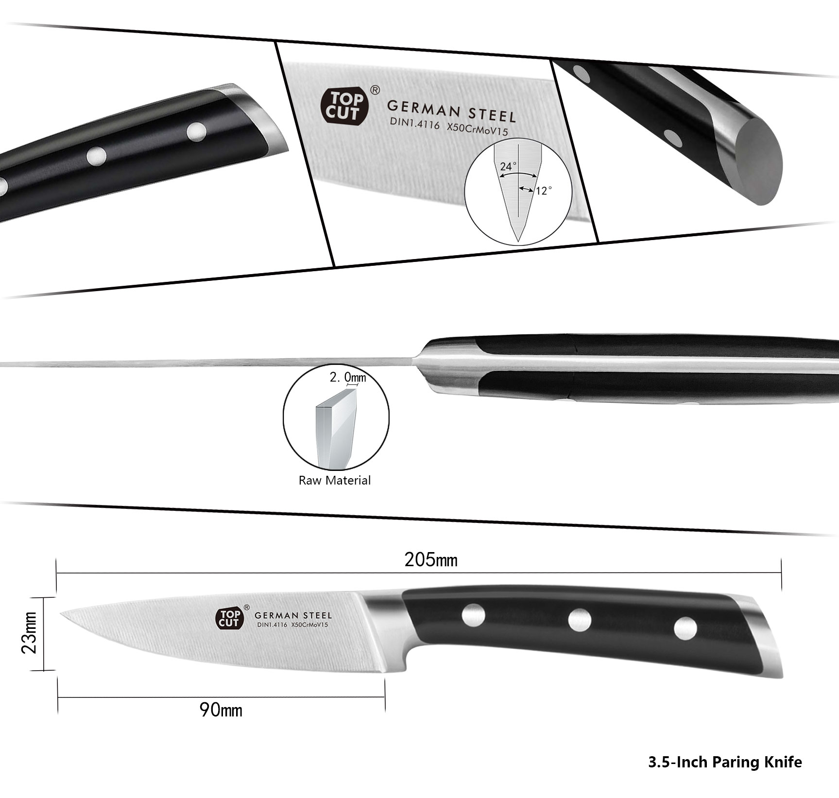 N4 Series Paring Knife