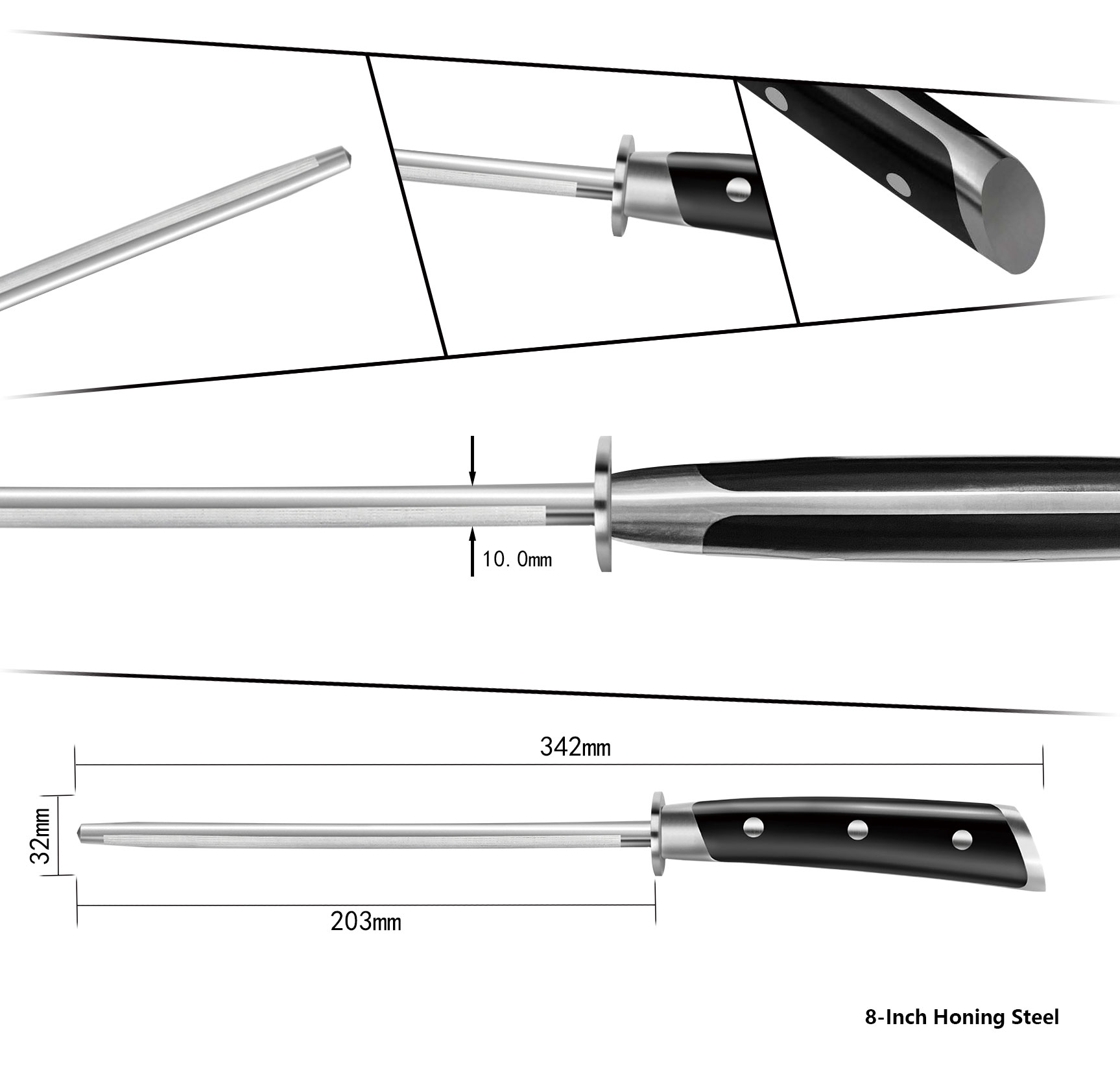 N4 Series Honing Steel