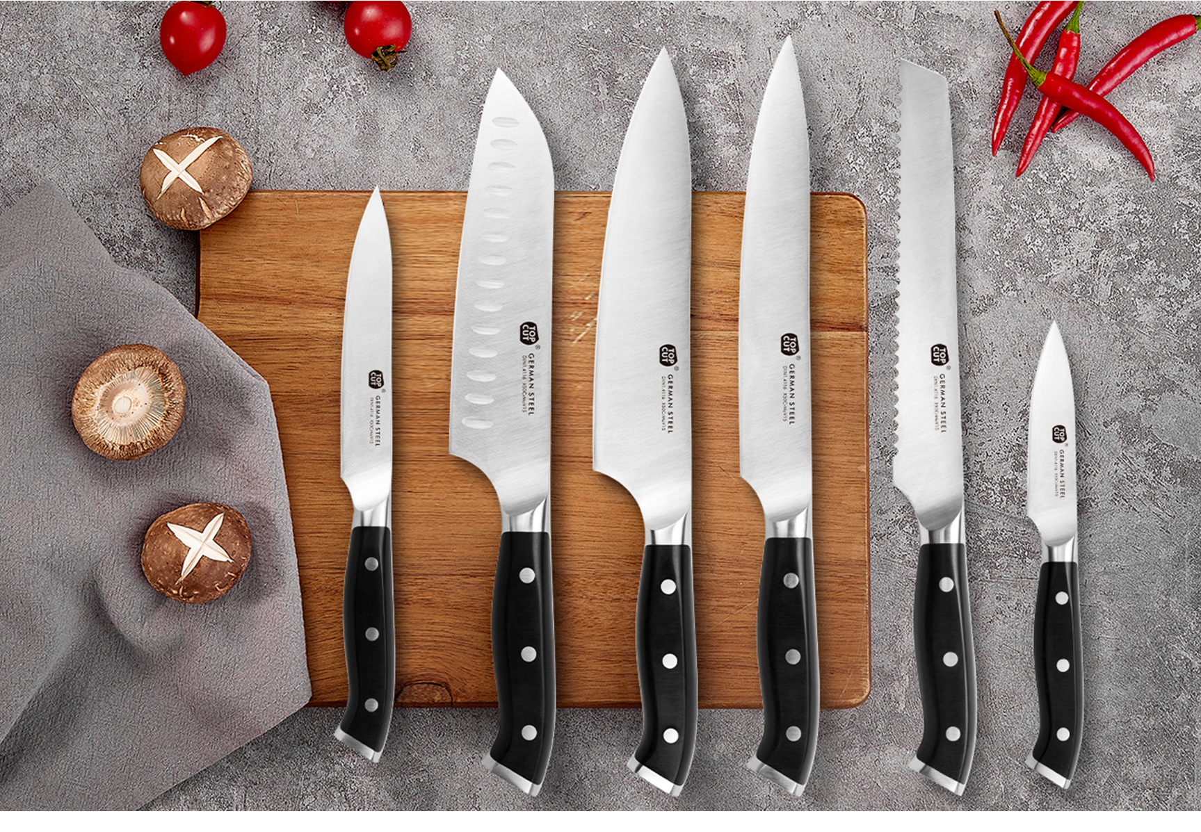 D Series Kitchen Knife Set