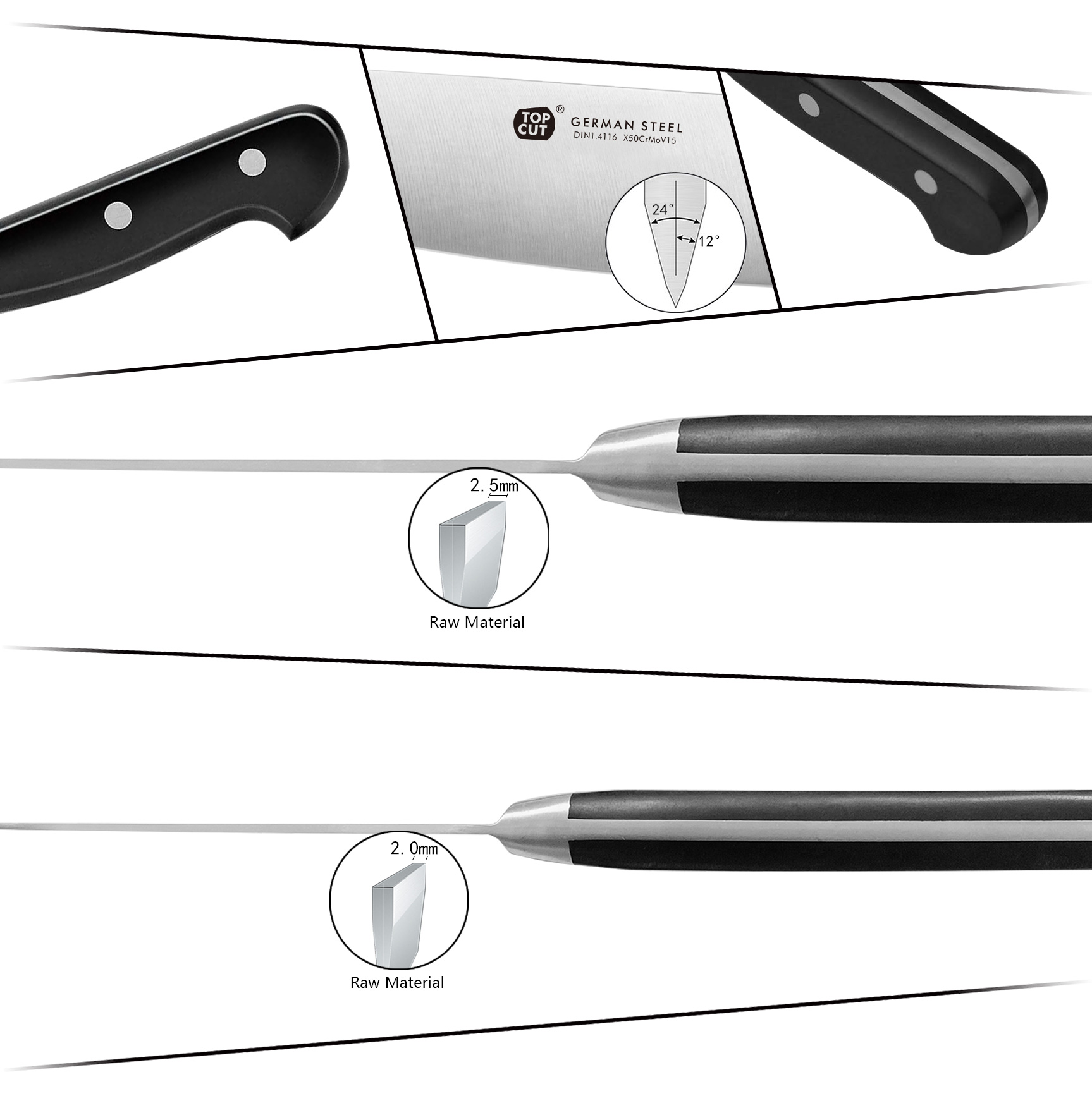 V2 Series Kitchen Knife Set