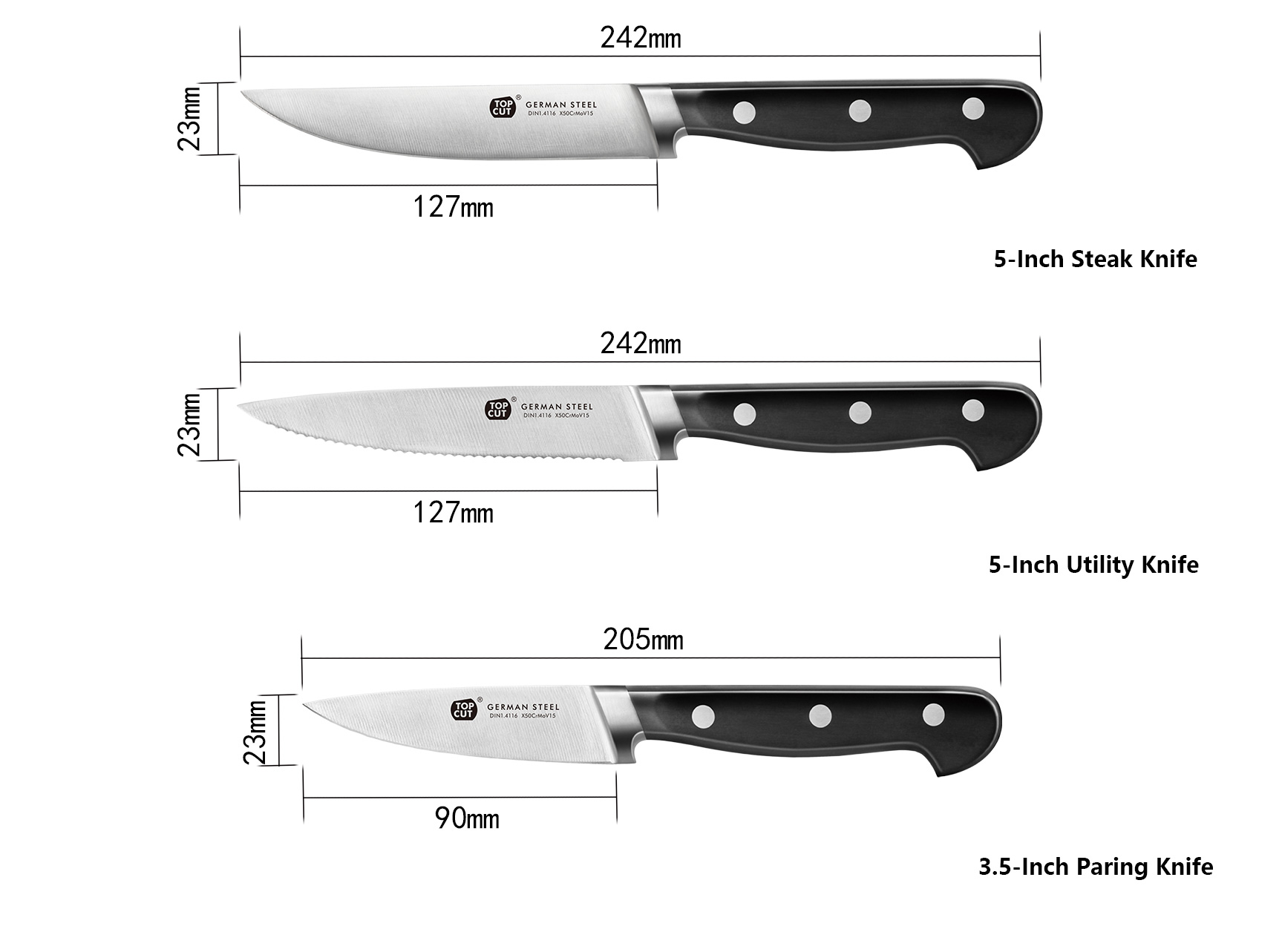 V2 Series Kitchen Knife Set