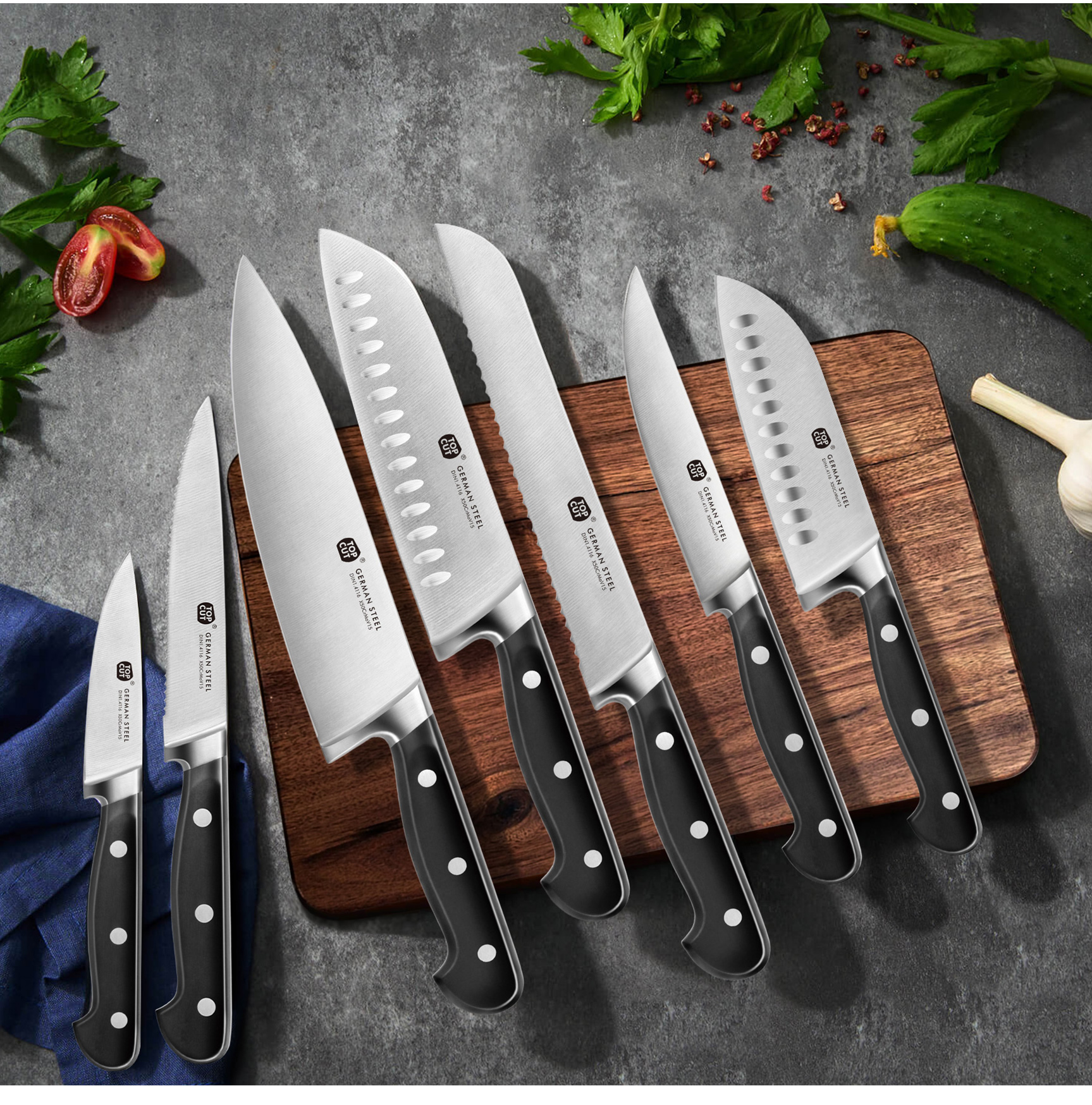 V2 Series Kitchen Knife Set