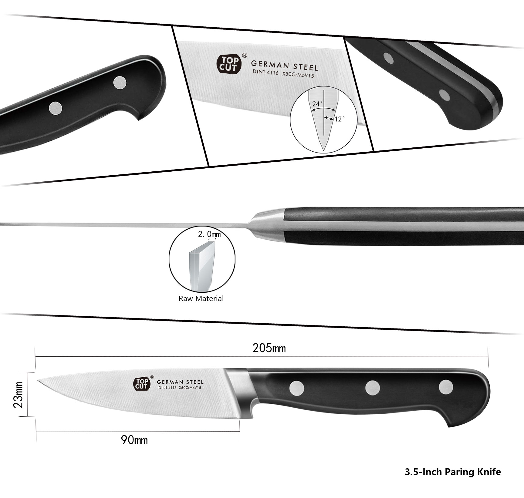 V2 Series Paring Knife