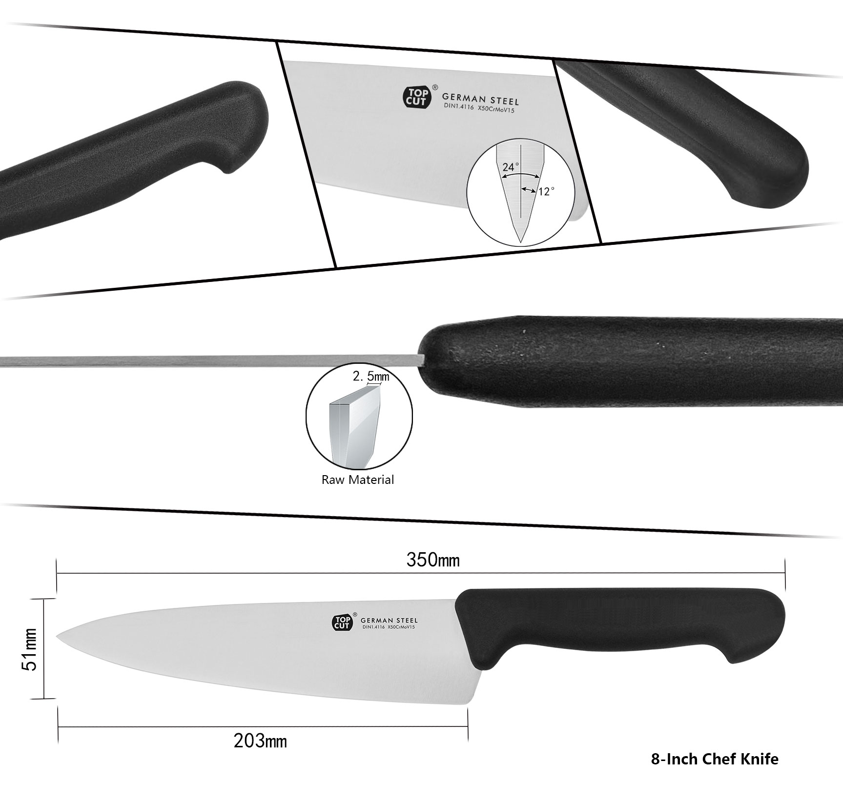 TP2 Series Chef Knife