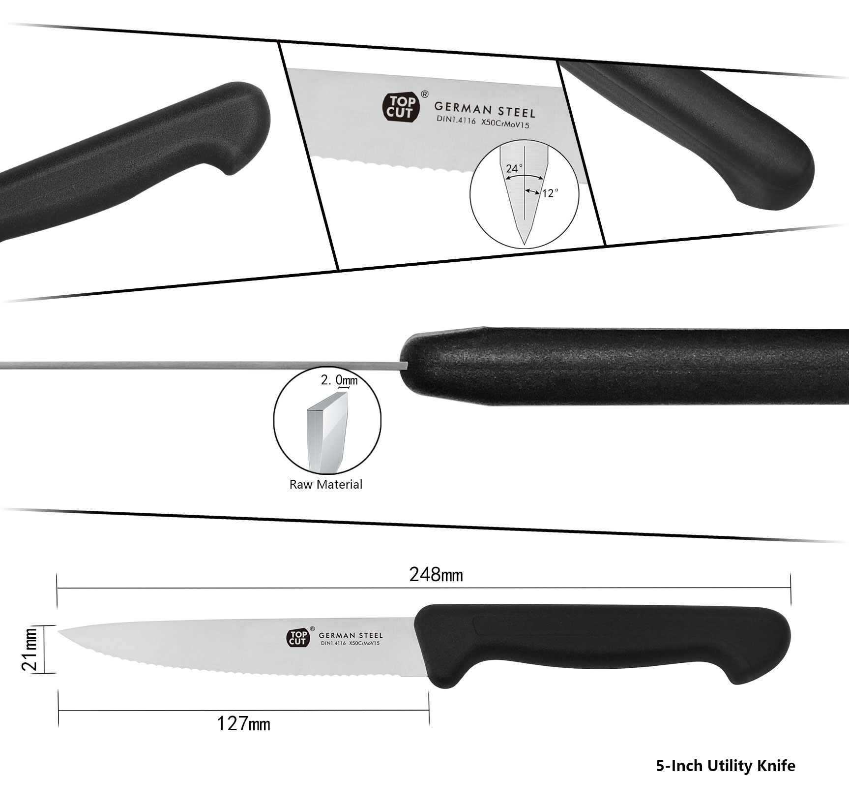 TP2 Series Utility Knife