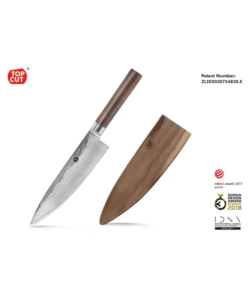J2-01 Damascus Kitchen Knife Set